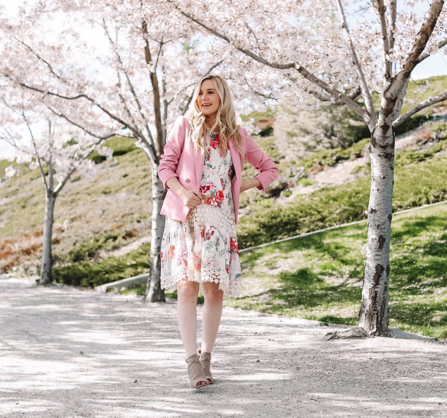 styling a floral dress – 2 ways
