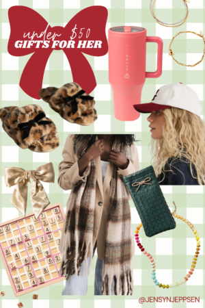 GIFT GUIDE FOR HER – GIFTS UNDER $30, $50 AND SPLURGE WORTHY GIFTS